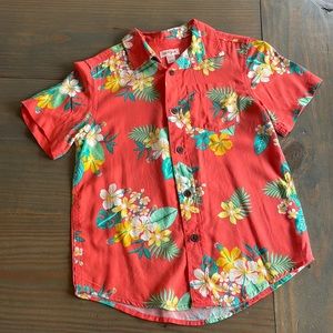 Boys Hawaiian Shirt - Size S-6/7